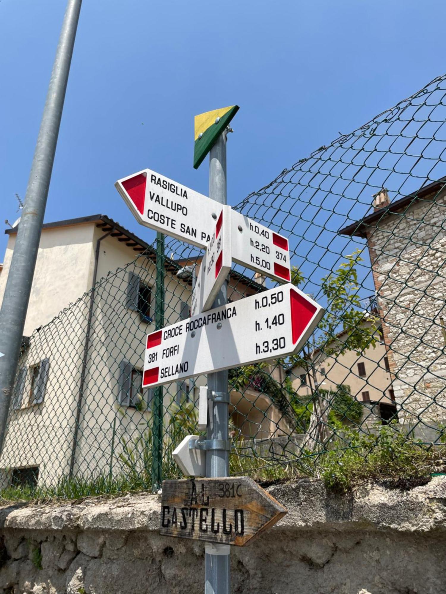 Hotel Casa Savini Verchiano Zewnętrze zdjęcie